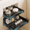 Expandable Pull Out Cabinet Organizer Sliding Under Sink Kitchen Storage Rack 2