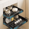 Expandable Pull Out Cabinet Organizer Sliding Under Sink Kitchen Storage Rack 2