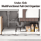 Expandable Pull Out Cabinet Organizer Sliding Under Sink Kitchen Storage Rack 5