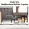 Expandable Pull Out Cabinet Organizer Sliding Under Sink Kitchen Storage Rack 5