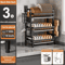 Multifunctional Multi Layer Dish Rack Portable Kitchen Countertop Storage Drain Shelf 4