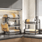 Multifunctional Multi Layer Dish Rack Portable Kitchen Countertop Storage Drain Shelf 7