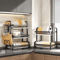 Multifunctional Multi Layer Dish Rack Portable Kitchen Countertop Storage Drain Shelf 7