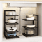 Height Adjustable Stainless Steel Pot Rack 3 To 4 Layer Under Sink Cabinet Organizer 3