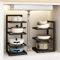 Height Adjustable Stainless Steel Pot Rack 3 To 4 Layer Under Sink Cabinet Organizer 3