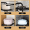 Height Adjustable Stainless Steel Pot Rack 3 To 4 Layer Under Sink Cabinet Organizer 5