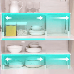 stackable telescopic closet organizer adjustable layered wardrobe storage rack