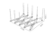 Retractable Stainless Steel Dish Rack Heavy Duty Space Saving Pot Lid Plate Holder 4