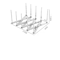 Retractable Stainless Steel Dish Rack Heavy Duty Space Saving Pot Lid Plate Holder 4