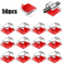 50PCS Cable Organizer Clips Adhesive USB Cord Holder Wall Mount Set 1