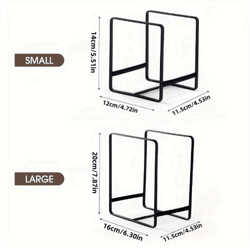 iron countertop dish rack dinner plate drain & kitchen cabinet storage organizer