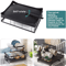 2 Tier Stainless Steel Dish Drying Rack Large Countertop Organizer With Drainer Cutlery Holder 3
