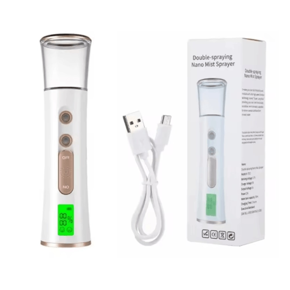 Nano Facial Steamer USB Face Sprayer Hydrating Mist For Pore Care Eyelash Cleaning 2