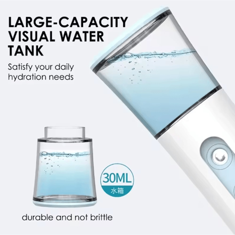 Nano Facial Steamer USB Face Sprayer Hydrating Mist For Pore Care Eyelash Cleaning 4