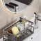 Stainless Steel Sink Organizer Multi Layer Drain Rack With Soap Sponge Holder 1