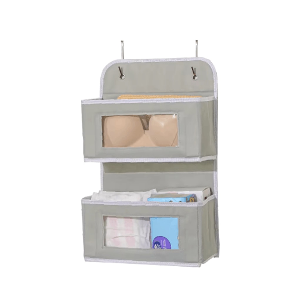 Extra Large Over The Door Hanging Organizer Multi Layer Closet Dorm Storage System 10