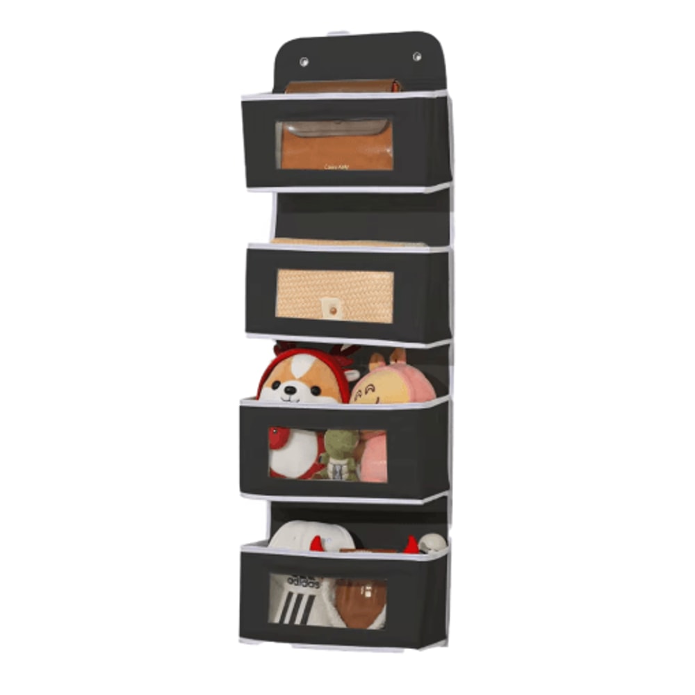 Extra Large Over The Door Hanging Organizer Multi Layer Closet Dorm Storage System 4