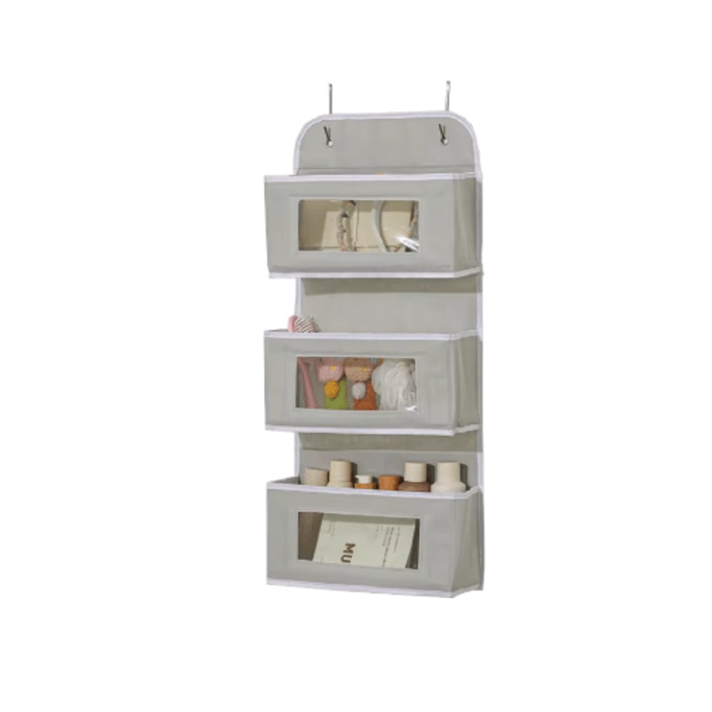 Extra Large Over The Door Hanging Organizer Multi Layer Closet Dorm Storage System 8