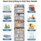 Extra Large Over The Door Hanging Organizer Multi Layer Closet Dorm Storage System 15