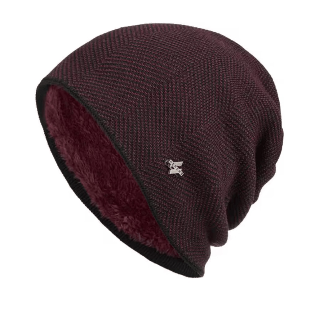 Unisex Thick Knitted Winter Beanie Warm Outdoor Ski Hat For Men And Women 1