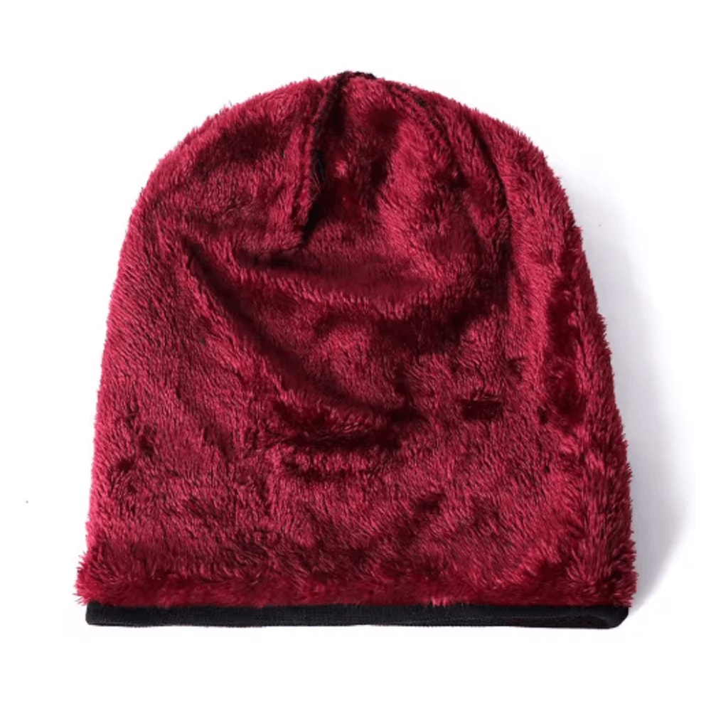 Unisex Thick Knitted Winter Beanie Warm Outdoor Ski Hat For Men And Women 9