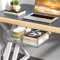 SpaceSaver Under Desk Drawer Hidden Pull Out Storage Box Organizer 4