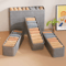 Foldable Drawer Organizer Box Set For Clothes And Wardrobe Storage 0