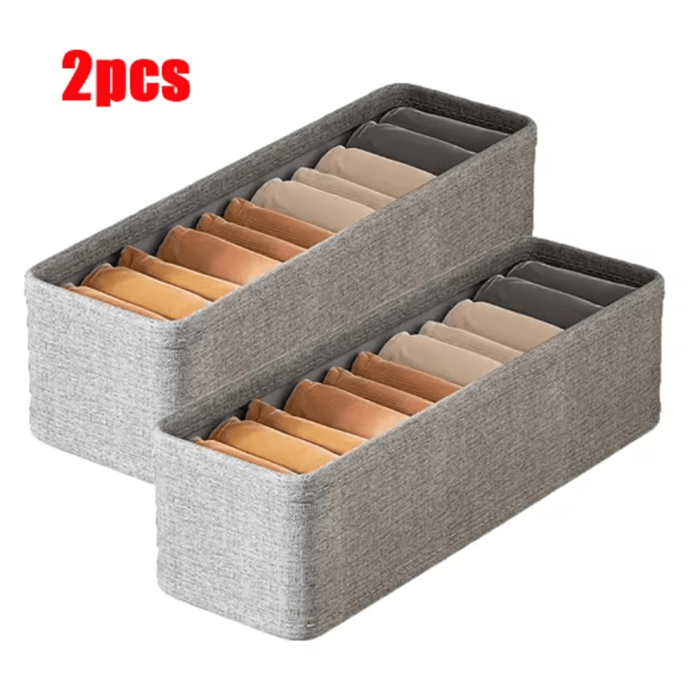 Foldable Drawer Organizer Box Set For Clothes And Wardrobe Storage 4