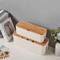 Bamboo Lid Cable Management Box For Desk And Power Strip Organization 7