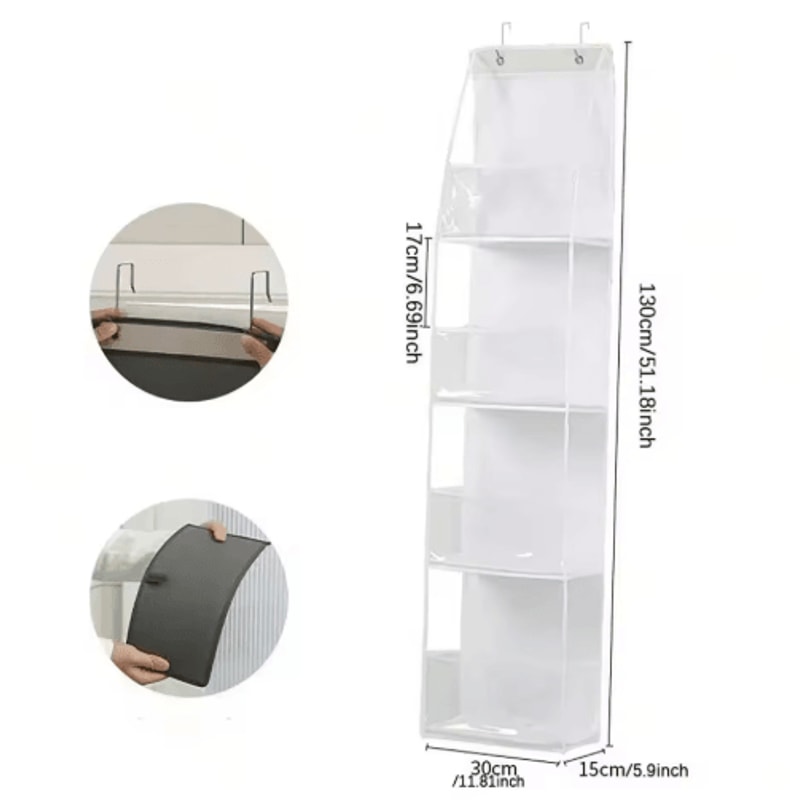 MultiLayer Hanging Storage Organizer For Door And Closet 1