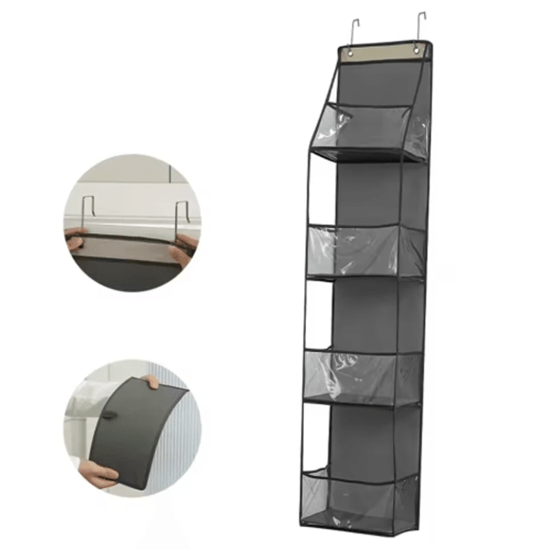 MultiLayer Hanging Storage Organizer For Door And Closet 4