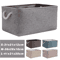Foldable Linen Storage Basket For Closet Office And Bedroom Organization 0