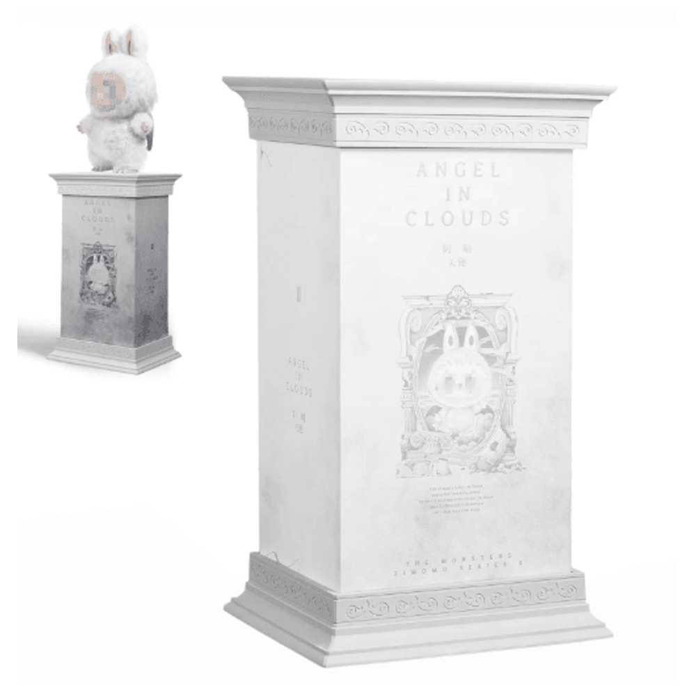 2Piece Roman Column Doll Display Stand Set For LABUBU And ZIMOMO 6