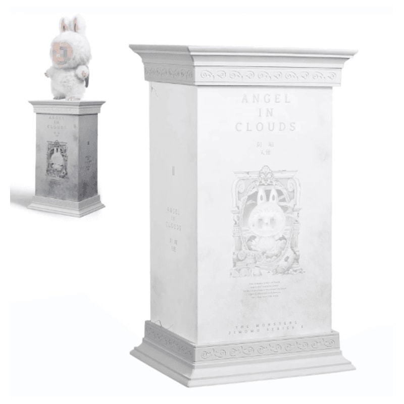 2Piece Roman Column Doll Display Stand Set For LABUBU And ZIMOMO 6