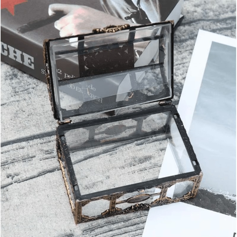 Transparent Pirate Treasure Box For Jewelry Crystals And Trinkets 4