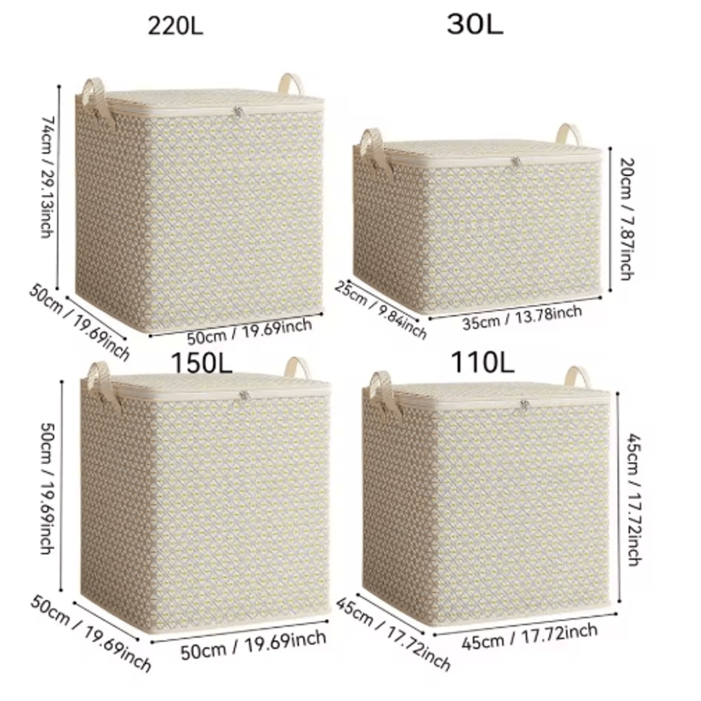 Large Capacity MoistureProof Storage Bag For Clothes And Moving 2