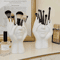Creative Human Body Vinyl Figure Storage Holder And Makeup Brush Organizer 5
