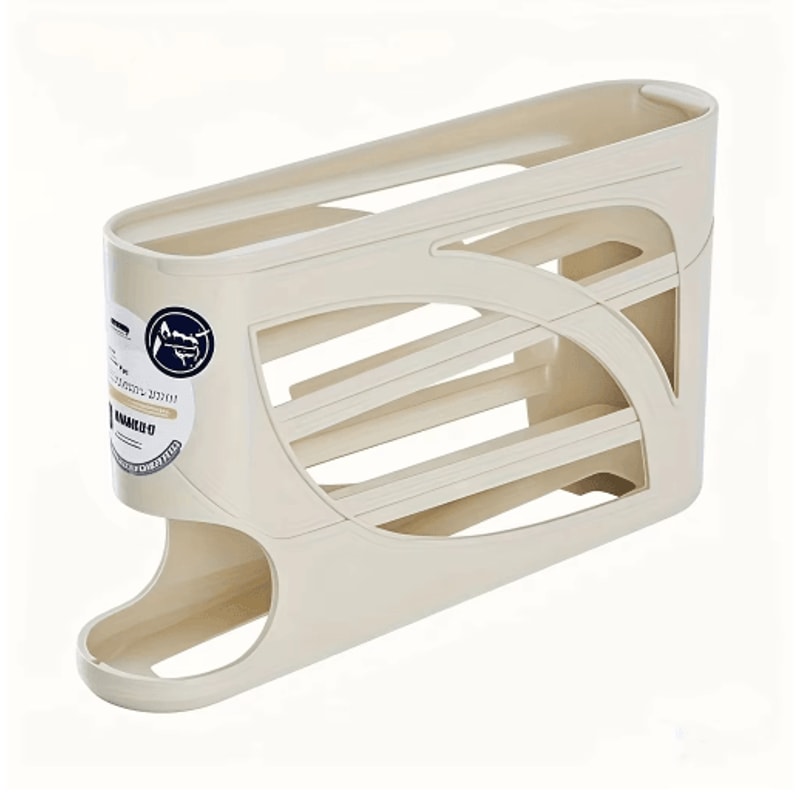 3Tier Rolling Egg Storage Container For Refrigerator Holds 24 Eggs 3