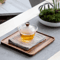 Acacia Wood Rectangular Serving Tray And Long Charcuterie Board 4