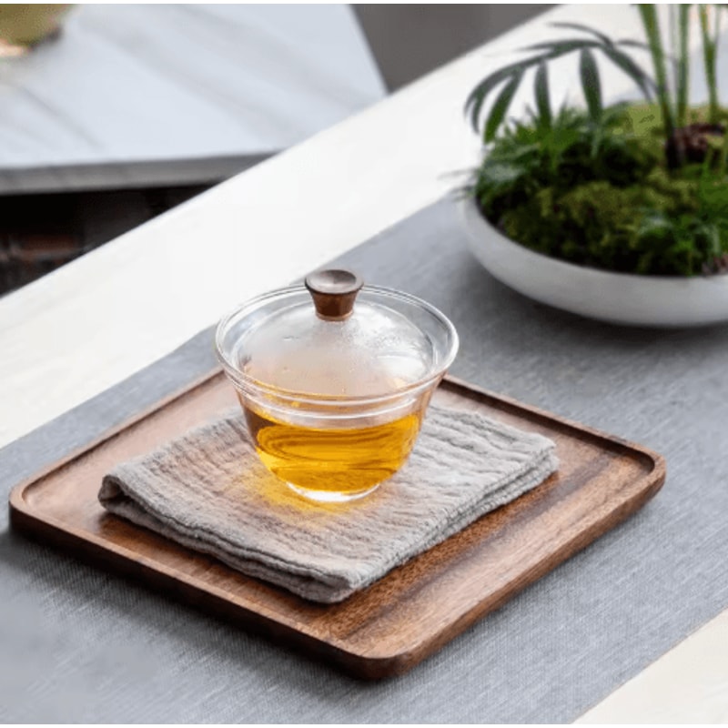 Acacia Wood Rectangular Serving Tray And Long Charcuterie Board 4