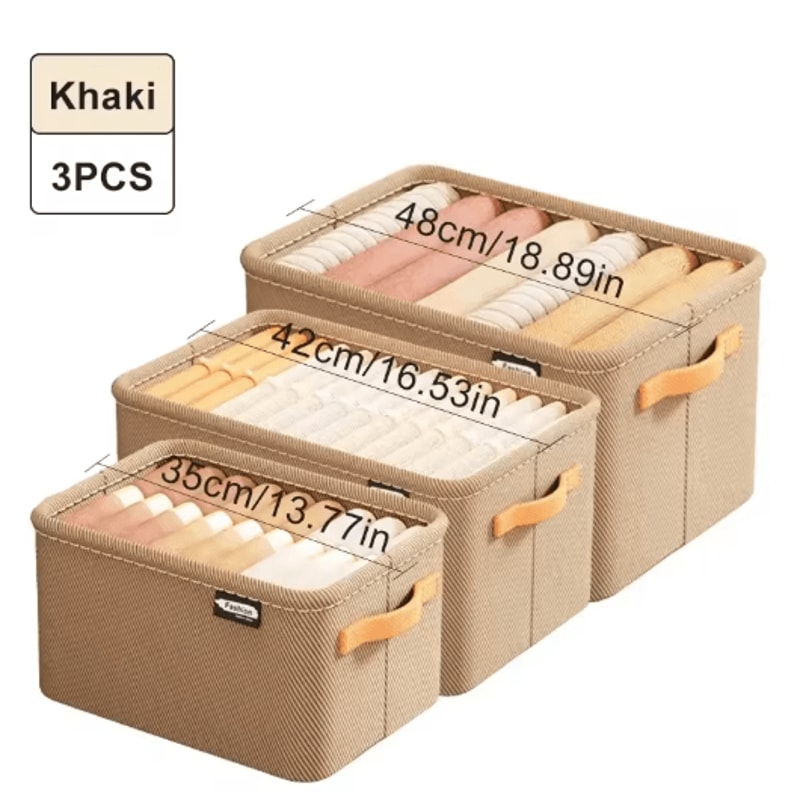 Thickened Clothes Drawer Organizer For Jeans Pants And Sweaters 2