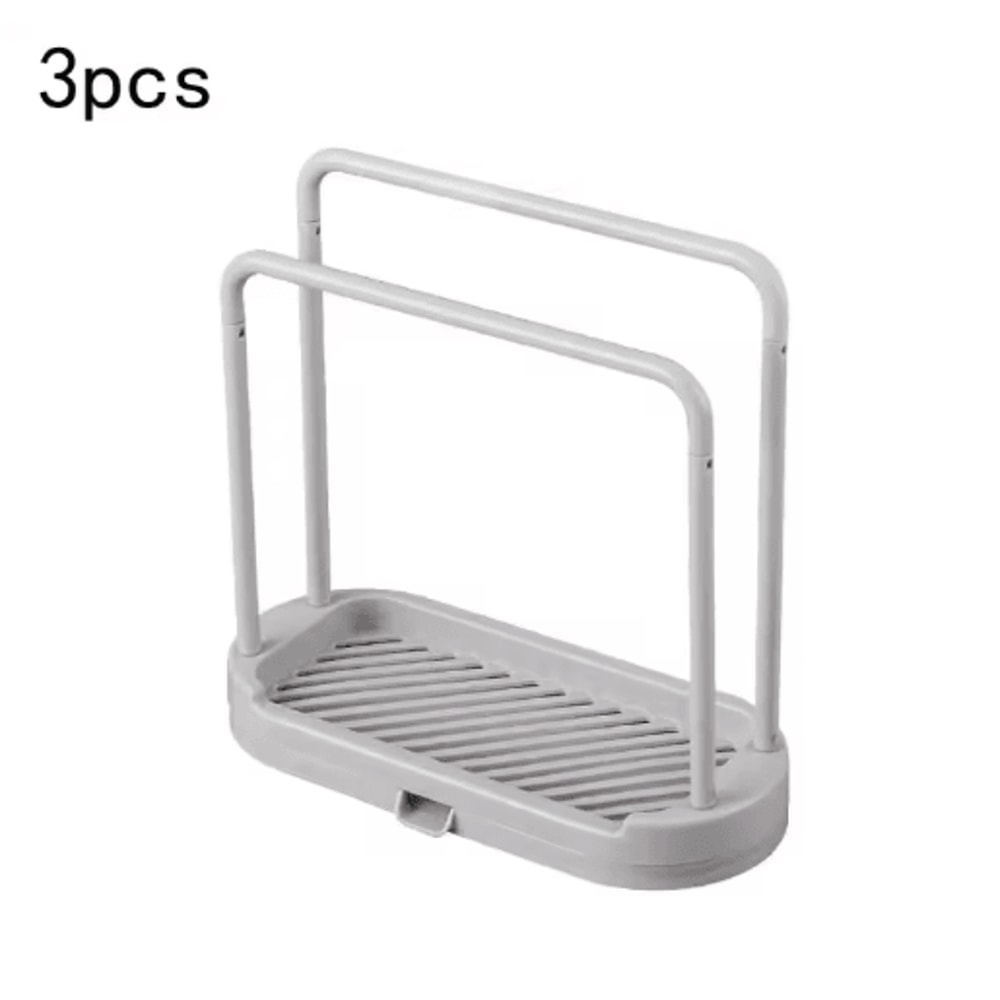 Kitchen Sink Drain Storage Basket For Sponge And Rag Organization 1