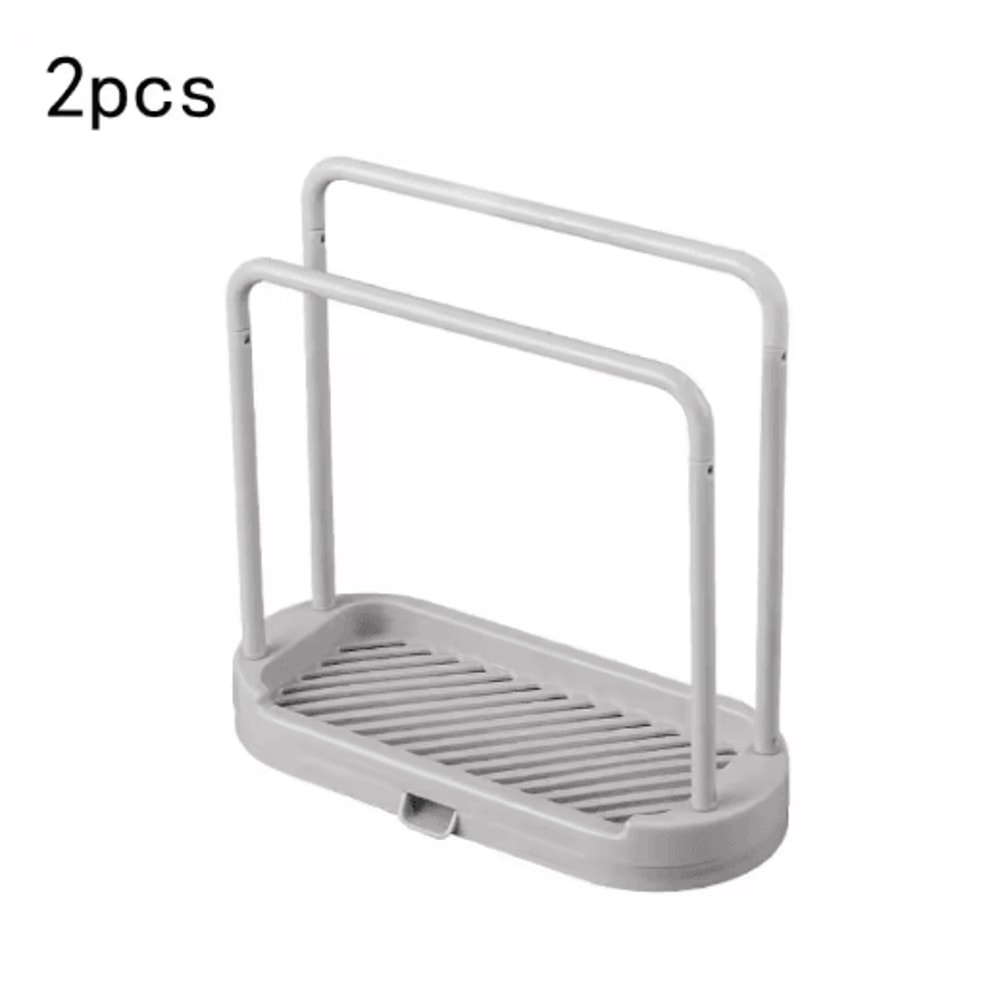 Kitchen Sink Drain Storage Basket For Sponge And Rag Organization 2