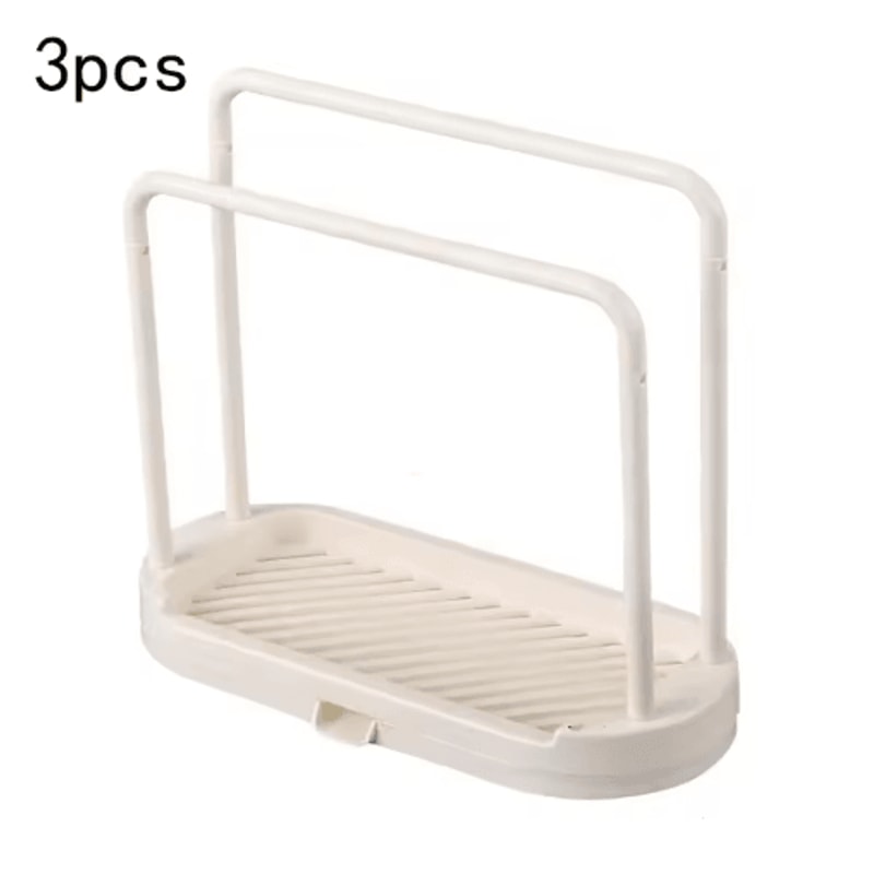 Kitchen Sink Drain Storage Basket For Sponge And Rag Organization 4