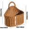 Wall Mounted Rattan Style Fruit And Vegetable Hanging Basket 1