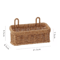 Wall Mounted Rattan Style Fruit And Vegetable Hanging Basket 4