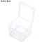 MultiPurpose Clear Rectangular Storage Case For Jewelry And Stationery 2