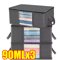Foldable Closet Clothes And Blanket Storage Organizer Bag 1