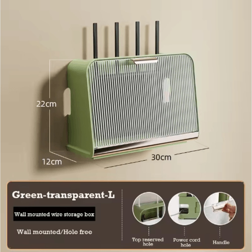 Large Capacity WiFi Router Storage Case With Dustproof Design 1