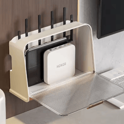 large capacity wifi router storage case with dustproof design